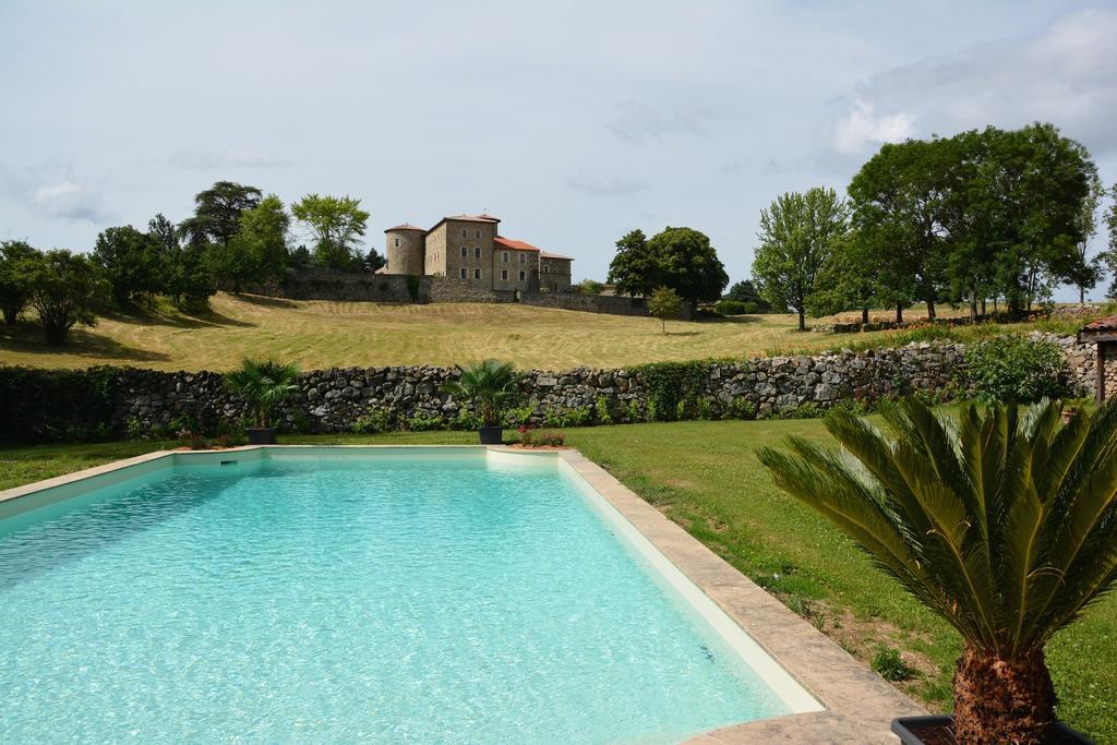 Chateau Du Besset Saint-Romain-de-Lerps Exteriér fotografie